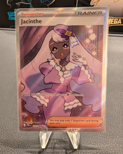 Pokemon TCG Jacinthe 110/088 Perfect Order Ultra Rare Full Art Holo EN 2023 - Image 1