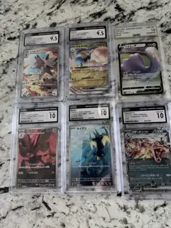Pokemon Graded Card Lot Mew Magnemite Brute Bonnet Japanese English PSA CGC ACE - Image 3