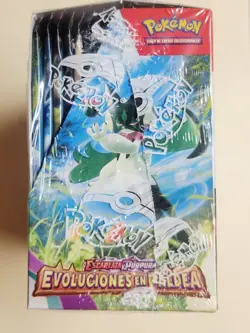 (SPANISH) POKEMON SCARLET & VIOLET PALDEA EVOLVED BOOSTER BOX - Factory Sealed - Image 5
