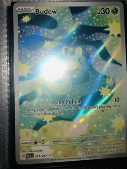 2026 Pokemon Ascended Heroes Budew Illustration Rare #221/217 - Image 1