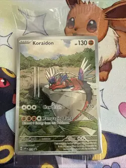 Koraidon SVP014 Scarlet & Violet Black Star Promo Holo Pokemon Card - Image 1