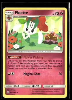 2019 Sun & Moon - Cosmic Eclipse 1 Floette Stage 1/Uncommon #151 - Image 1