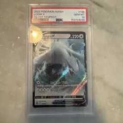 Pokemon TCG Lugia V 138/195 Silver Tempest Ultra Rare Holo 2022 GEM MINT PSA 10 - Image 1