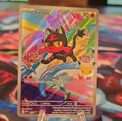 Pokemon TCG Litten 044 First Partner - Image 1