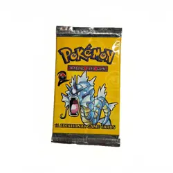 Vintage Pokemon TCG Gyarados Base Set 2 Booster Pack by Wizards of the Coast - Image 1