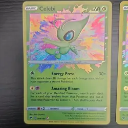 Pokemon TCG Celebi Amazing Rare Holo 009/185 Vivid Voltage 2-Card Lot ENG - Image 2