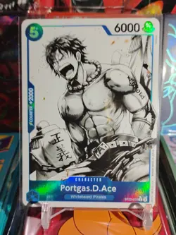 One Piece Portgas.D.Ace ST22-010(Parallel) Alt Art Starter Deck 22 Ace & Newgate - Image 1