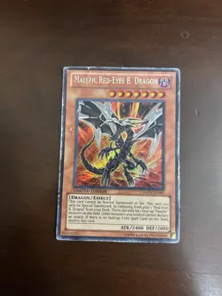 Malefic Red-Eyes B. Dragon Secret Rare Limited Edition Card YMP1-EN001 - Image 1