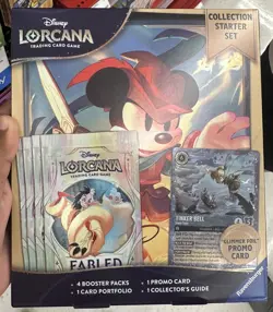 Disney Lorcana TCG Fabled Collection Starter Set Brand New Factory Sealed - Image 1