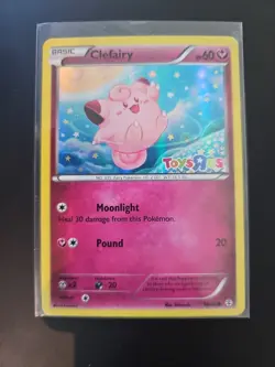 Pokemon Clefairy Toys R US NM Promo Generations Holo Card 50/83 English - Image 1