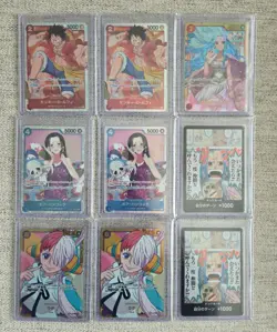 Lot of 51 - One Piece Japanese Cards Nico Robin, All Sunday, Yamato NEAR MINT - Image 2