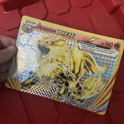Arcanine Break XY180 Jumbo Card Holo Near Mint Condition - Image 1