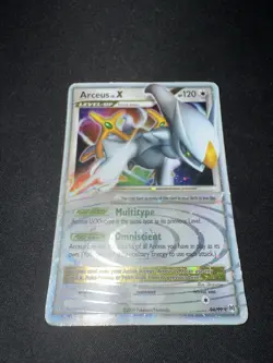 Pokemon TCG 2009 Platinum Arceus LV.X Ultra Rare Holo Card 94/99 M P Condition - Image 1