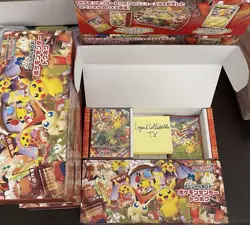 *NO PROMO CARD* Pokemon Center TOHOKU Deck Box and Sleeves SPECIAL BOX - Image 1
