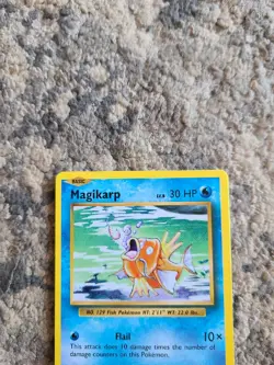 Evolutions Magikarp 4x Pokemon Cards Non Holo LP - Image 3