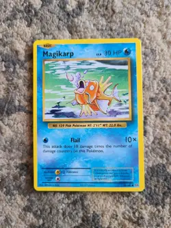 Evolutions Magikarp 4x Pokemon Cards Non Holo LP - Image 5