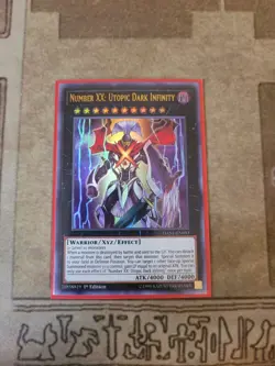 YUGIOH NUMBER XX: UTOPIC DARK INFINITY DANE-EN093 ULTRA 1ST ED NM - Image 1