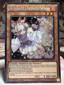 Ash Blossom & Joyous Spring GERMAN MACR-DE036 Secret 1st Edition VLP/NM YuGiOh! - Image 3