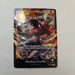Monkey.D.Luffy ST14-001 Foil Leader One Piece TCG ST14: 3D2Y English LP - Image 1