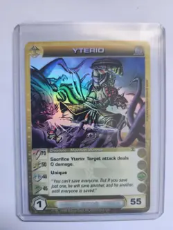 Chaotic Card : Yterio Turn Of The Tide First Edition Super Rare Creature - Image 1