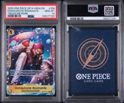 One Piece Card Game Donquixote Rosinante OP14-EB04 #108 PSA 10 Treasure Rare - Image 3