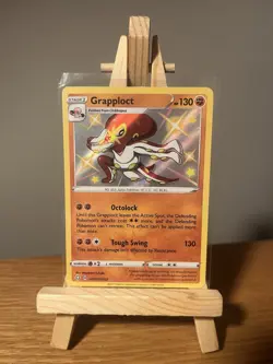 Grapploct SV073/SV122 - Shiny Holo Rare - Shining Fates Pokemon Card NM - Image 1