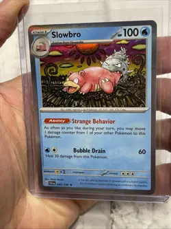 Pokemon - Slowbro - Reverse Holo - 043/198 - Scarlet & Violet - NM Pokemon Card - Image 1