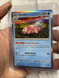 Pokemon - Slowbro - Reverse Holo - 043/198 - Scarlet & Violet - NM Pokemon Card - Image 2