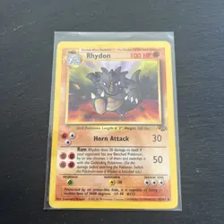 Rhydon 45/64 Jungle Set - Uncommon - Pokemon Card - M/NM - Image 1