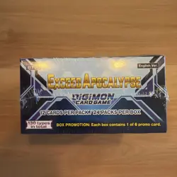 Digimon Card Game Exceed Apocalypse BT15 SEALED Booster Box - Image 5
