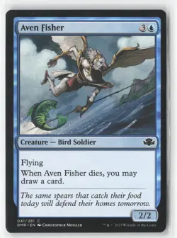 Aven Fisher 41 Common Dominaria Remastered Magic: The Gathering Near Mint - Image 1