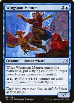 Wingspan Mentor 72 Uncommon Ikoria: Lair of Behemoths Foil Near Mint - Image 1