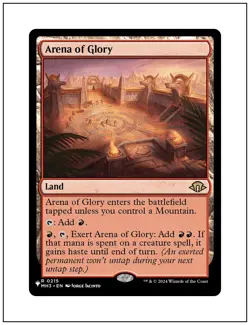 Arena of Glory, The List (from Goblin Storm Deck), Magic MTG NM - Image 1