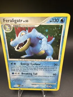 Pokemon TCG Feraligatr Holo Rare Card Mysterious Treasures 8/123 - Image 1
