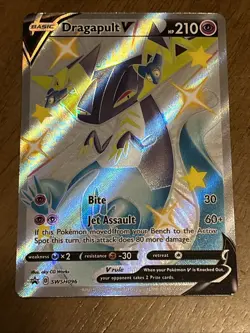 Dragapult V SWSH096, Sword & Shield Promo, Pokemon Holo Ultra Rare, NM - Image 1