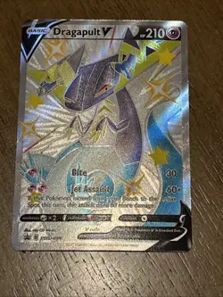 Dragapult V SWSH096, Sword & Shield Promo, Pokemon Holo Ultra Rare, NM - Image 2