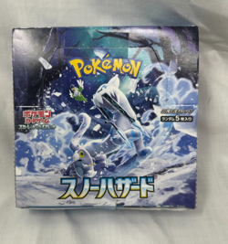 Pokemon Card Game Booster Pack Snow Hazard BOX SV2P Japan New - Image 1