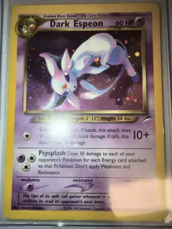Pokemon Dark Espeon Holo Team Rocket LP 4/105 2000 Nintendo Pokemon TCG - Image 3