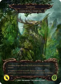 Flesh and Blood FAB Invoke Yendurai / Yendurai (Marvel) NM 1st EditionCold Foil - Image 1