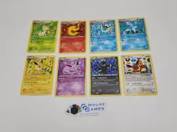 Eevee-lution BW87-94 BLACK STAR PROMO HOLO SET POKEMON Black White *CCGHouse*VIP - Image 1