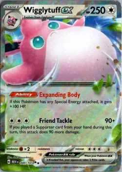 2023 Scarlet & Violet Series - Scarlet & Violet - 151 Wigglytuff ex Double Rare - Image 1
