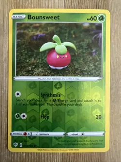 Pokemon TCG Bounsweet Darkness Ablaze 014/189 Reverse Holo Common - Image 1