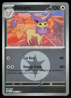 Delcatty (Energy Symbol Pattern) 166/217 Holo Ascended Heroes Pokemon NM - Image 1