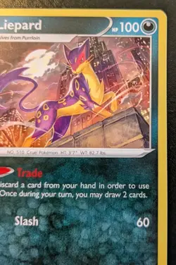 Liepard 091/172 Rare Sword & Shield: Brilliant Stars Pokemon TCG - Image 3