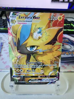 Pokemon Zeraora VMAX Ultra Rare GG42/GG70 Crown Zenith: Galarian Gallery - NM - Image 3