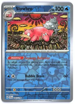 Slowbro 043/198 - SV01: Scarlet & Violet Base Set Reverse Holo NM Pokemon TCG - Image 1