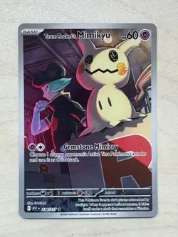 Pokemon TCG Team Rocket's Mimikyu 238/217 Ascended Heroes Illustration Rare NM - Image 1