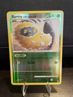 Pokemon Burmy Sandy Cloak Arceus 57/99 Reverse Holo - Image 1