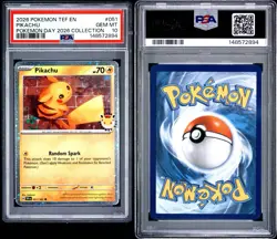 PSA 10 - Pikachu Pokemon Day 2026 051/162 Temporal Forces Cosmos Promo - Image 3