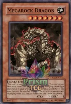 Megarock Dragon SD7-EN012 Yugioh - Image 1